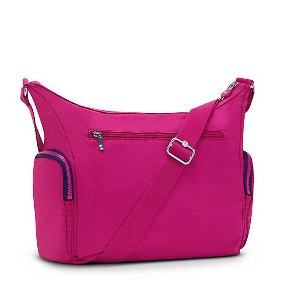 Kipling Gabbie Çapraz Askılı Çanta Pembe Küpe Çiçeği | TR 2056CT